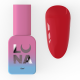 Acrylic gel Luna Light Acrygel No. 36 liquid, red, with a brush, 13 ml
