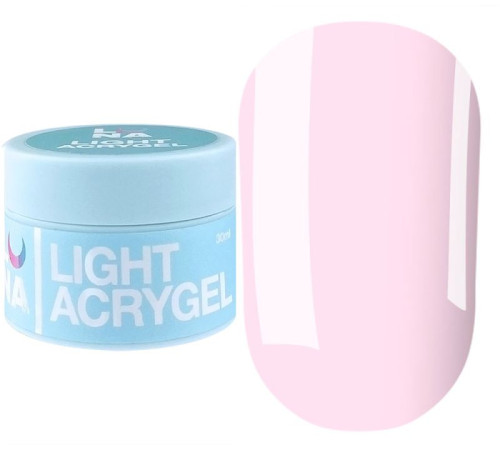 Акрил-гель Luna Light Acrygel №4 рідкий, рожевий, 30 мл