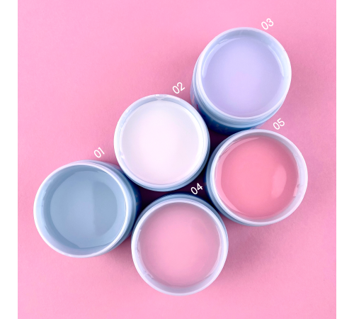 Акрил-гель Luna Light Acrygel №4 рідкий, рожевий, 30 мл