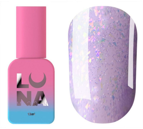 Акрил-гель Luna Light Acrygel №40 рідкий, фіолетовий, світловідбиваючий, з пензликом, 13 мл