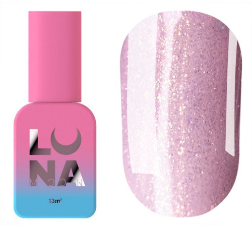 Акрил-гель Luna Light Acrygel №53 рідкий, бежево-рожевий, світловідбиваючий, з пензликом, 13 мл