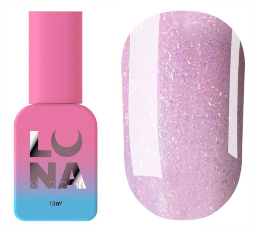 Acrylic gel Luna Light Acrygel No. 55 liquid, light pink, reflective, with a brush, 13 ml