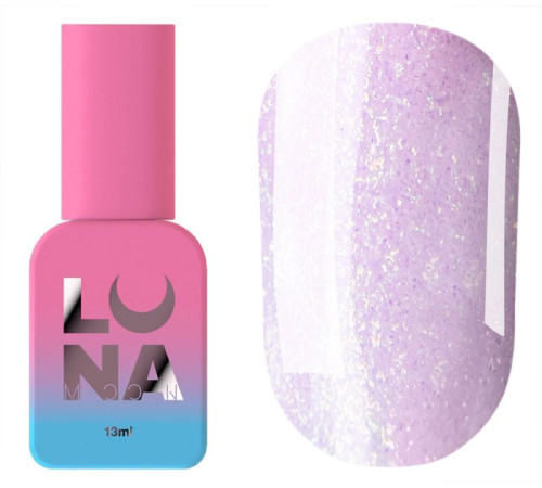 Акрил-гель Luna Light Acrygel №56 рідкий, ліловий, світловідбиваючий, з пензликом, 13 мл
