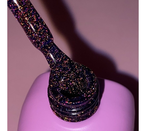 Акрил-гель Luna Light Acrygel №58 рідкий, темно-фіолетовий, світловідбиваючий, з пензликом, 13 мл