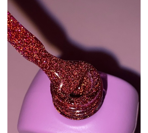 Акрил-гель Luna Light Acrygel №60 рідкий, яскраво-червоний, світловідбиваючий, з пензликом, 13 мл