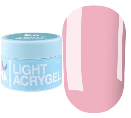 Acrylic gel Luna Light Acrygel No. 7 liquid, beige, 30 ml