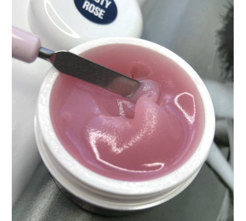 Acrylic gel NailApex Misty Rose beige-pink, 30 g