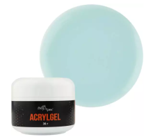 Акрил-гель NailApex Moon Light прозоро-блакитний, 30 г