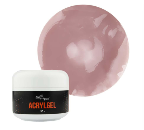Акрил-гель NailApex Nude натуральний, 30 г