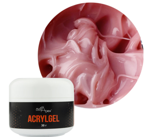 Acrylic gel NailApex SOFT TOUCH No. 2 caramel, 30 g