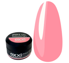 Акрил-гель PolyGel Oxxi №4 not sticky, пастельний рожевий, 30 мл