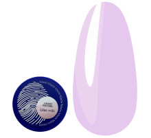 Acrylic nail gel Touch Liquid Polygel Lilac milk, lilac, 15 ml