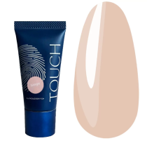 Акрил-гель для нігтів Touch Polygel Beige, бежевий, 30 мл