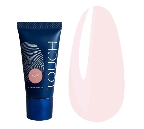 Акрил-гель для нігтів Touch Polygel Nude, нюд, 30 мл