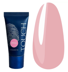 Акрил-гель для ногтей Touch Polygel Peony, нежный розовый, 30 мл