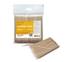 Orange sticks Staleks 11 cm 100 pcs