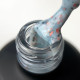 База ART Marble Base №MB004, світло-сіра з кольоровою паталлю, 10 мл