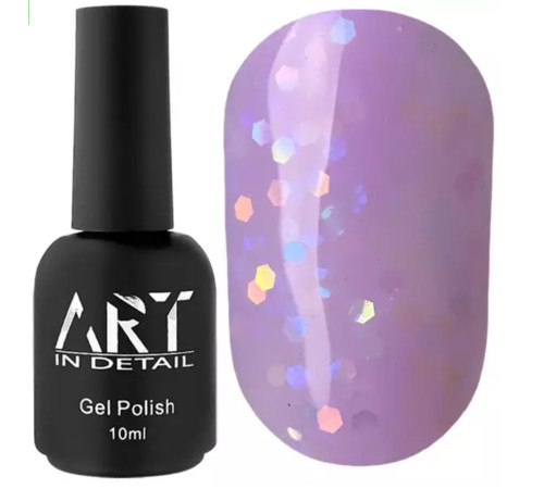 База ART Miracle Base №004, лавандова з шестигранниками, 10 мл