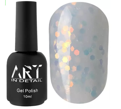 ART Miracle Base No. 005, milky with hexagons, 10 ml