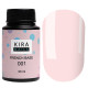 База Kira Nails French Base №001 молочно-рожевий, 30 мл