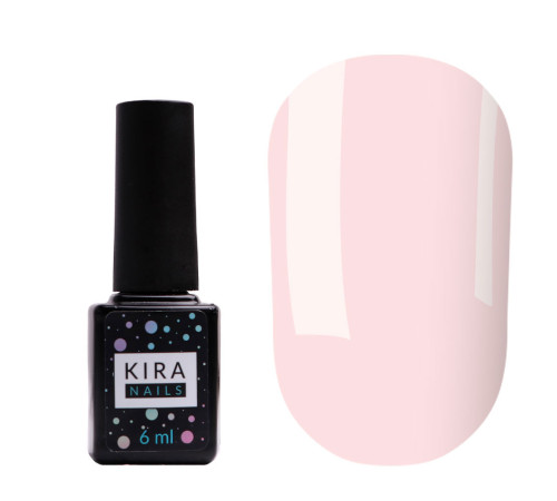 База Kira Nails French Base №001 молочно-рожевий, 6 мл