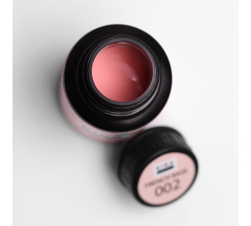 База Kira Nails French Base №002 пастельно-рожевий, 30 мл