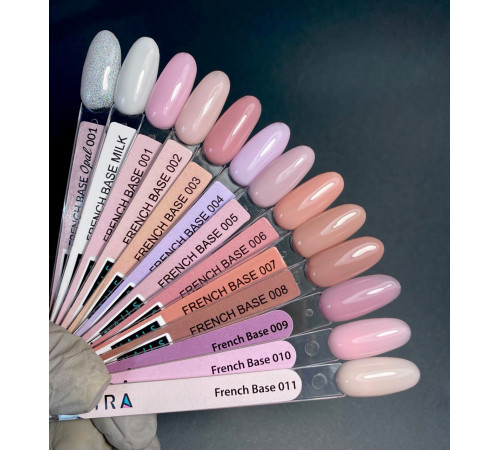 База Kira Nails French Base №006 теплий бежевий, 6 мл