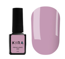 База Kira Nails French Base №009 пильно-рожевий, 6 мл