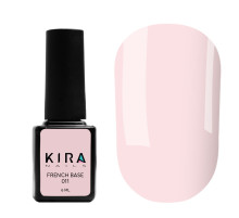 База Kira Nails French Base №011 ніжно-бежевий, 6 мл