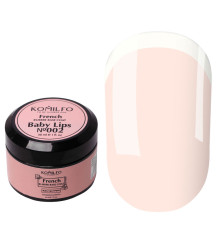 База Komilfo French Rubber Base №002 Baby lips банка, 30 мл