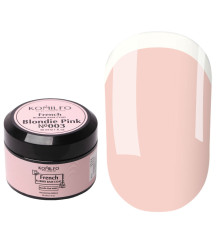 База Komilfo French Rubber Base №003 Blondie Pink банка, 30 мл