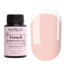 База Komilfo French Rubber Base №003 Blondie Pink бочонок, 30 мл