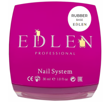 Base for gel varnish Edlen Rubber base, rubber, 30 ml