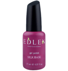 База для гель лаку Edlen Silk base з шовковими волокнами, 17 мл