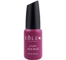 База для гель лаку Edlen Silk base з шовковими волокнами, 9 мл