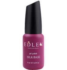 База для гель лаку Edlen Silk base з шовковими волокнами, 9 мл