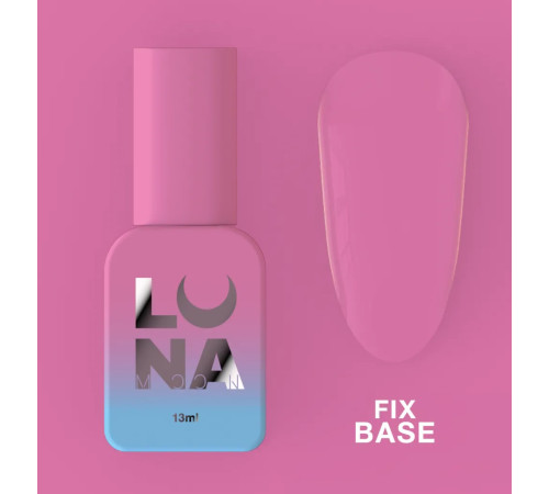 База для гель лаку Luna Fix Base, прозора, 13 мл