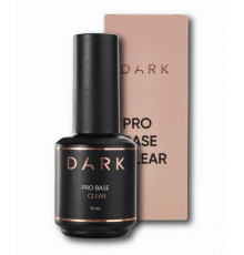 База для гель-лака DARK Pro Base Clear, 15 мл