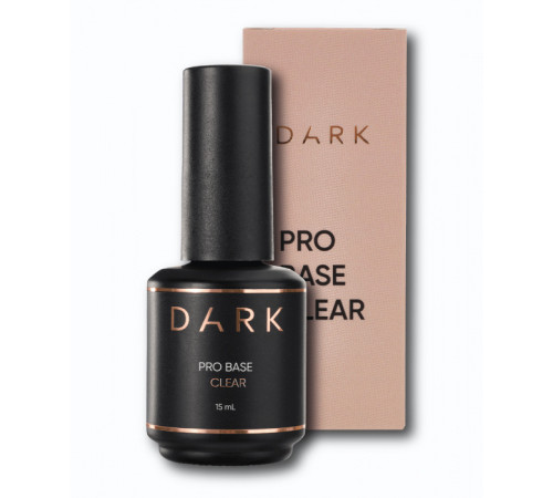 База для гель-лаку DARK Pro Base Clear, 15 мл