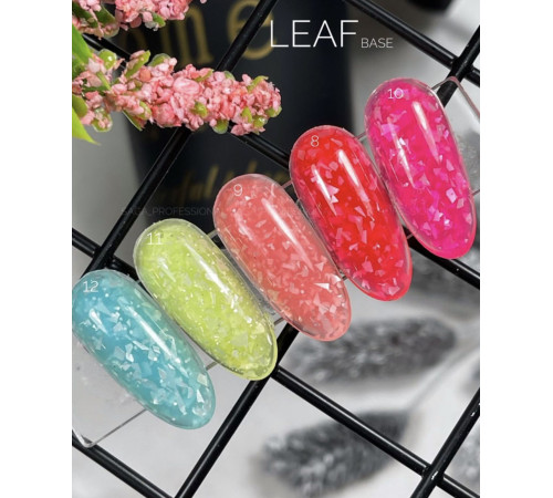 База для гель-лаку Saga Leaf Base №12, 8 мл