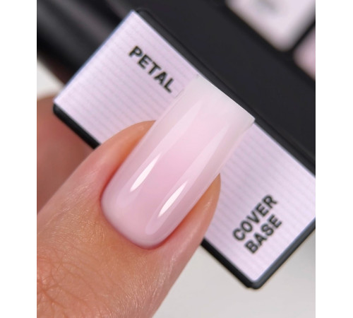 База для нігтів BIBLIOTEKA Cover base №04 Petal, ніжно-рожева, 10 мл