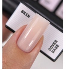 База для ногтей BIBLIOTEKA Cover base №06 Skin, теплая бежевая, 10 мл