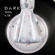 База для нігтів DARK Potal Base №08, молочна з поталлю, 10 мл