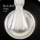 База для нігтів DARK Potal Base №19, молочно-бежева з поталлю, 15 мл