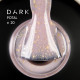 База для нігтів DARK Potal Base №20, бежева з поталлю, 15 мл