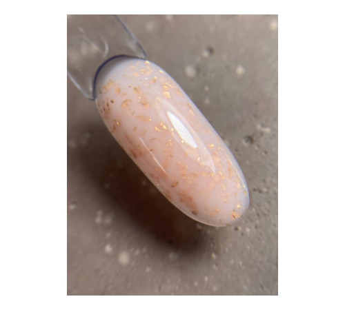 Nail base DARK Potal Base No. 44, milky pink with potal, 15 ml