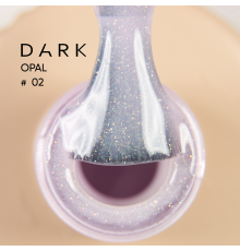База для ногтей DARK Pro Base Opal №2, молочно-розовая с шиммером, 30 мл