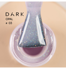База для ногтей DARK Pro Base Opal №3, молочно-розовая с шиммером, 15 мл