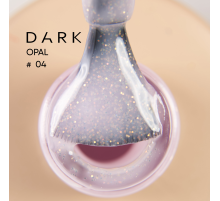 База для ногтей DARK Pro Base Opal №4, молочно-бежевая с шиммером, 30 мл
