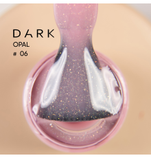 База для ногтей DARK Pro Base Opal №6, нюдовая с шиммером, 15 мл